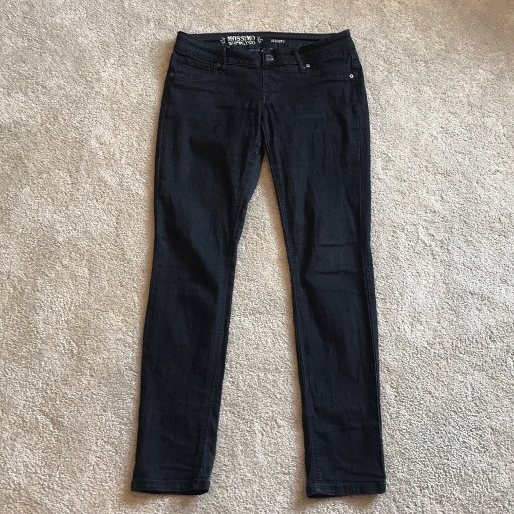 Black jeggings